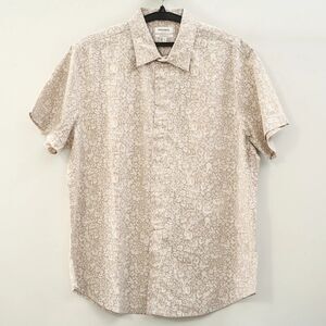 Bonobos Riviera Short Sleeve Men's Shirt Buttondown Short Standard Fit M 287991